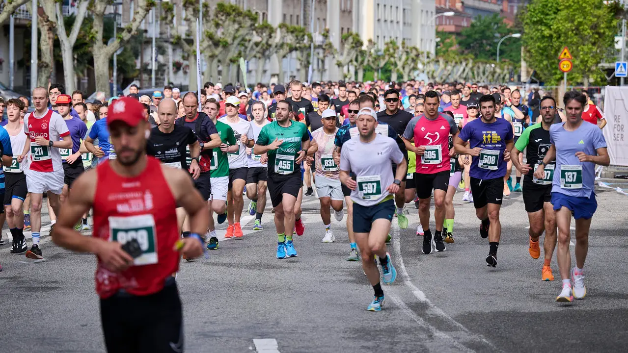 41 Media Maratón de Pamplona con la participación de más de mil personas. PABLO LASAOSA