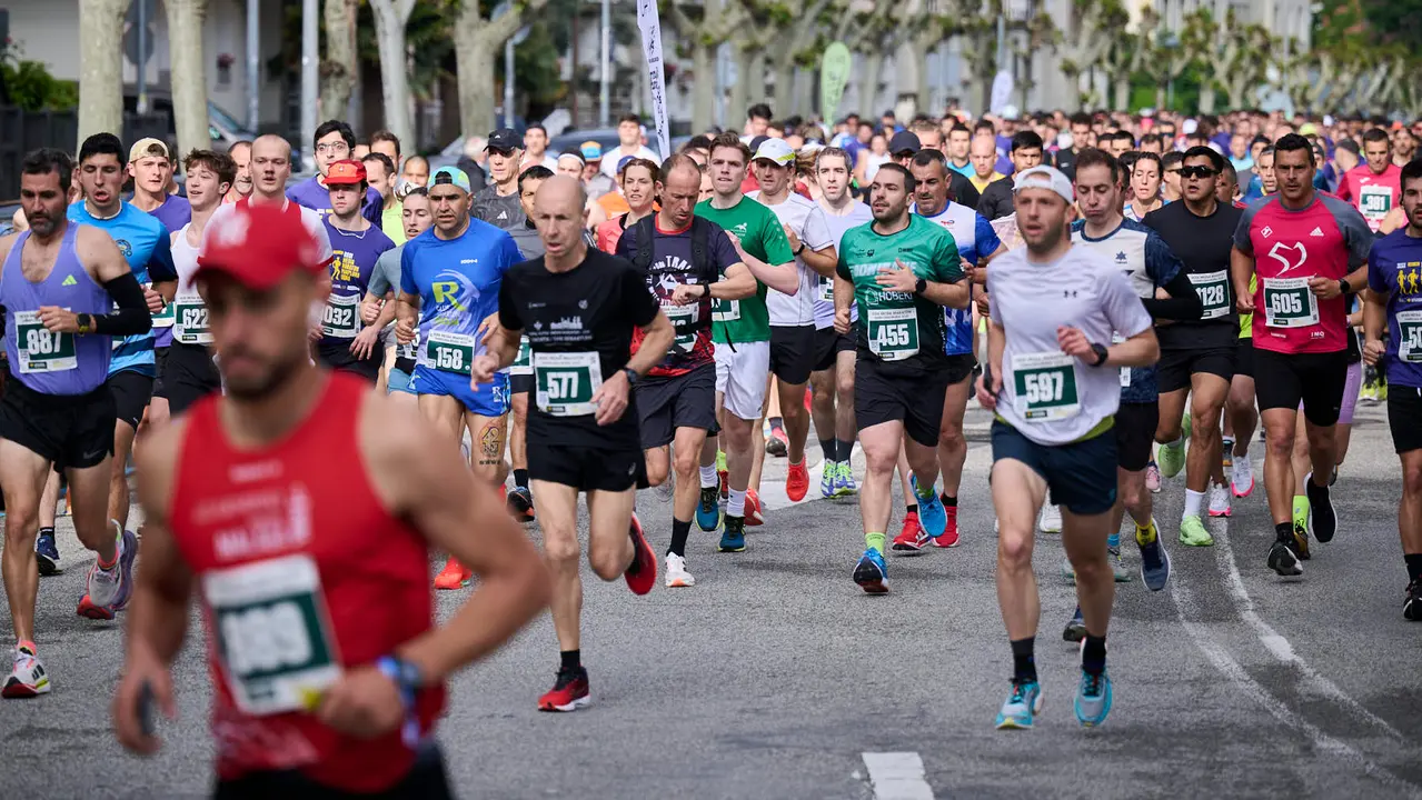 41 Media Maratón de Pamplona con la participación de más de mil personas. PABLO LASAOSA