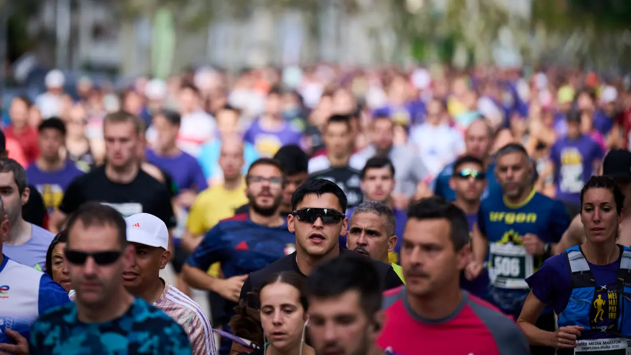 41 Media Maratón de Pamplona con la participación de más de mil personas. PABLO LASAOSA