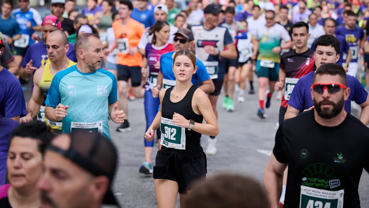 41 Media Maratón de Pamplona con la participación de más de mil personas. PABLO LASAOSA