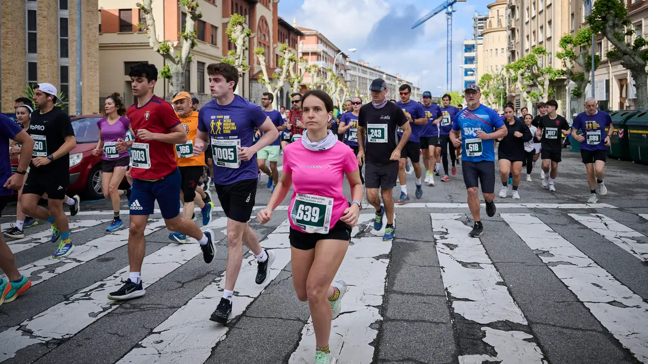 41 Media Maratón de Pamplona con la participación de más de mil personas. PABLO LASAOSA