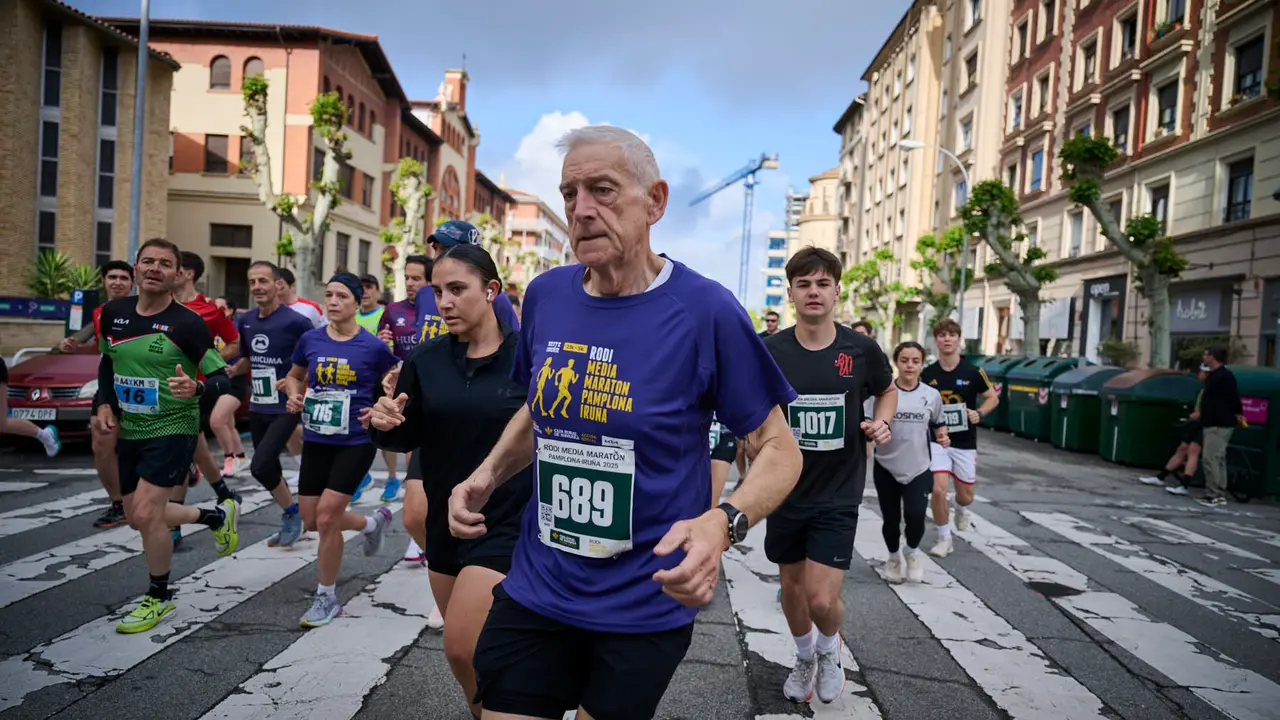 41 Media Maratón de Pamplona con la participación de más de mil personas. PABLO LASAOSA
