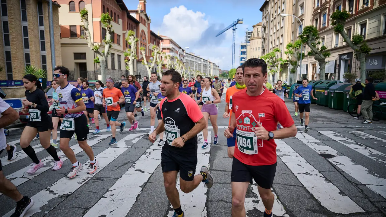 41 Media Maratón de Pamplona con la participación de más de mil personas. PABLO LASAOSA