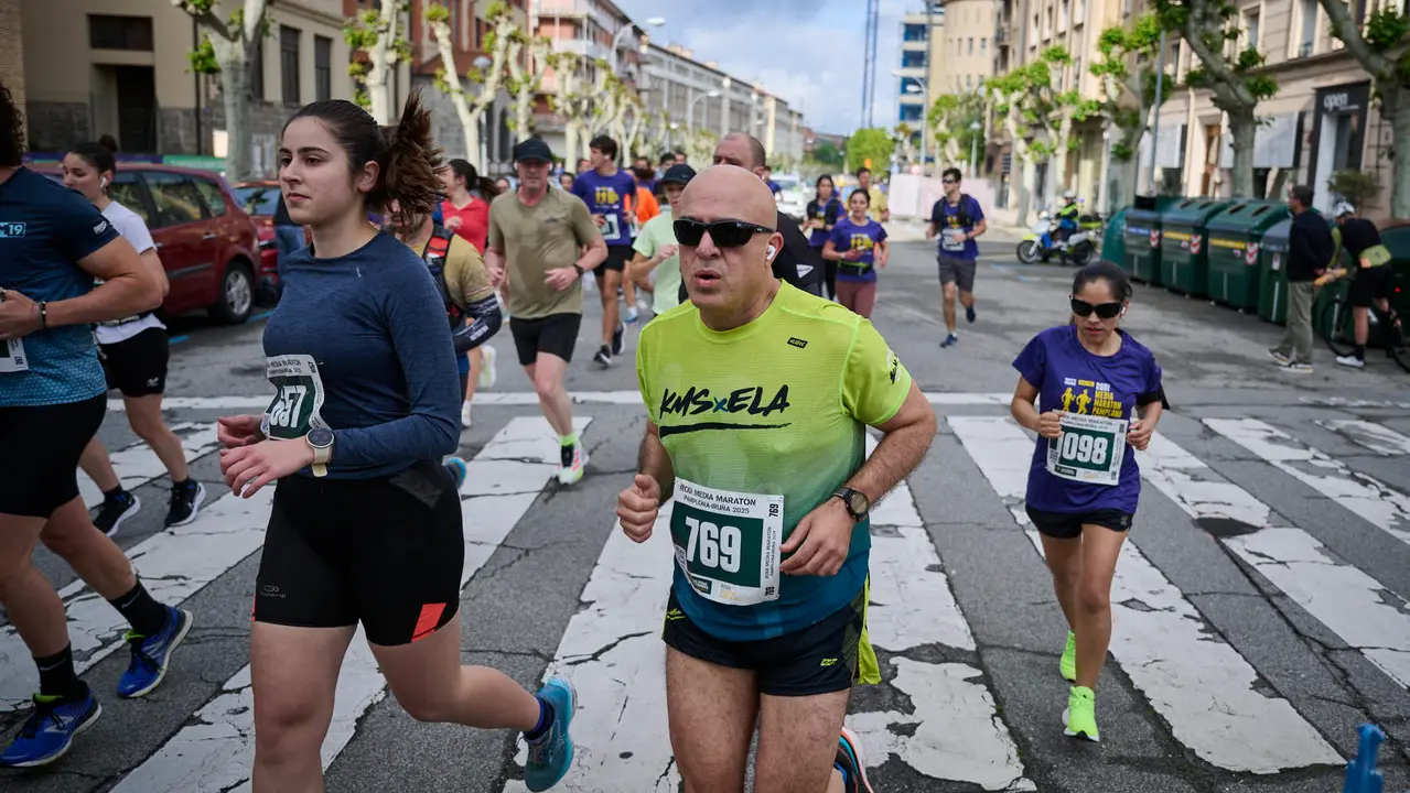 41 Media Maratón de Pamplona con la participación de más de mil personas. PABLO LASAOSA