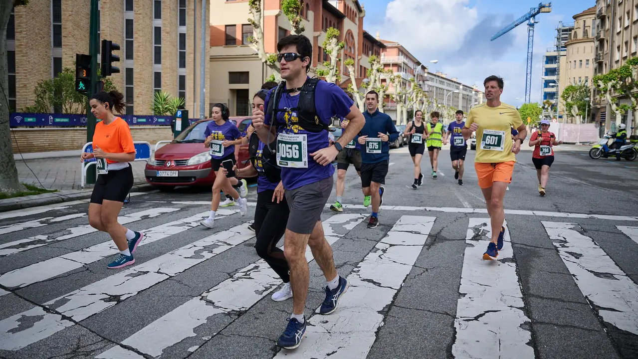 41 Media Maratón de Pamplona con la participación de más de mil personas. PABLO LASAOSA