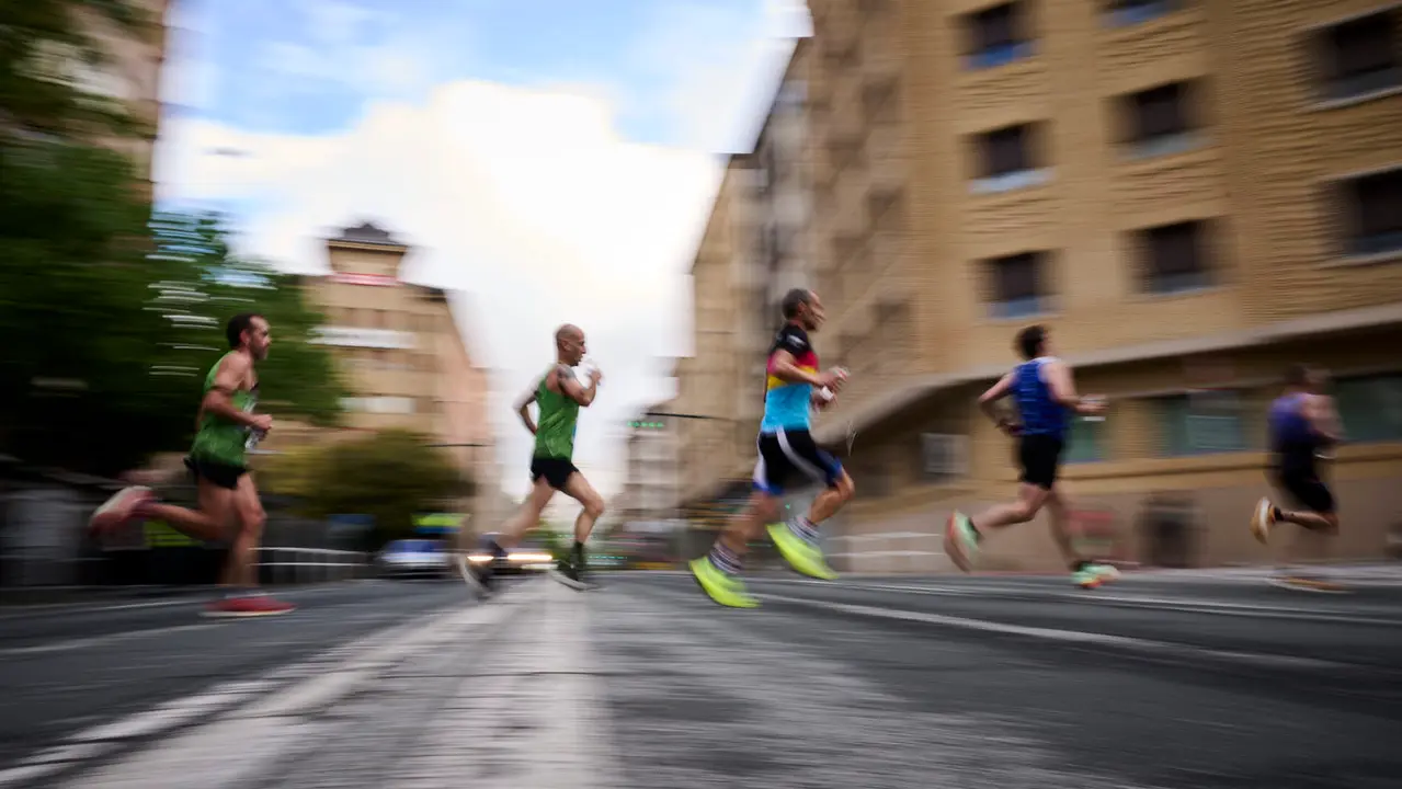 41 Media Maratón de Pamplona con la participación de más de mil personas. PABLO LASAOSA