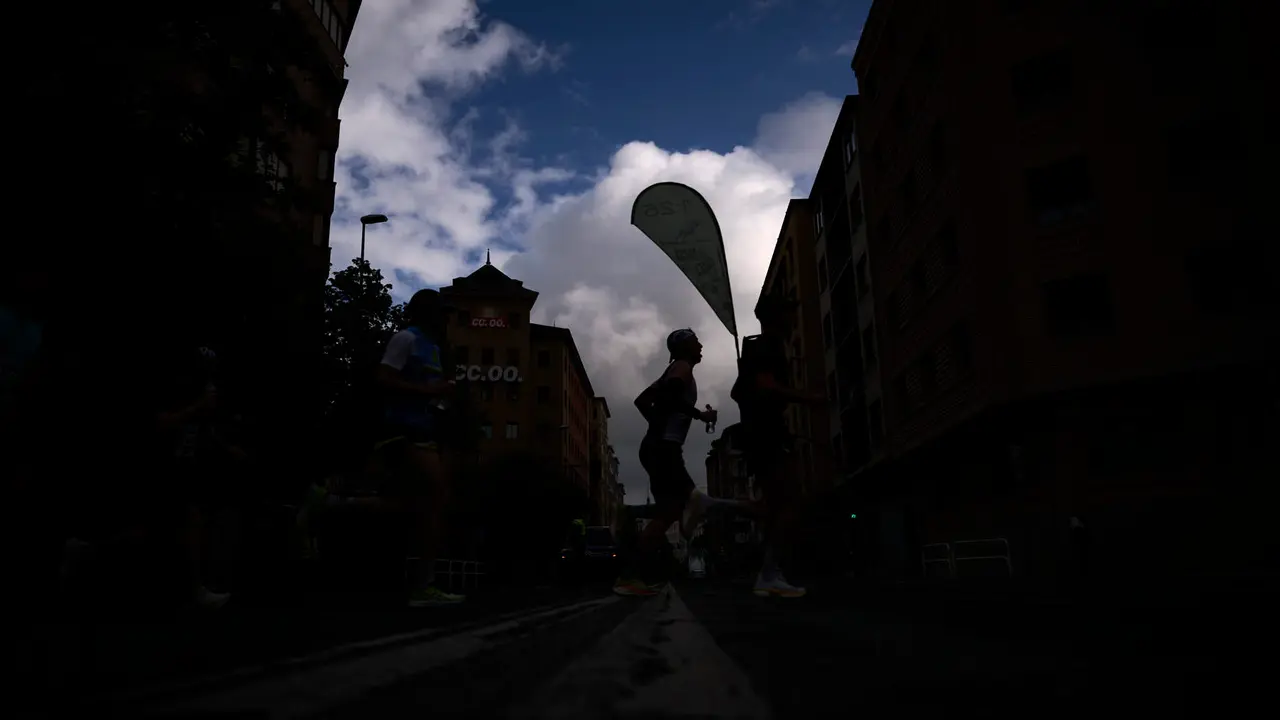 41 Media Maratón de Pamplona con la participación de más de mil personas. PABLO LASAOSA