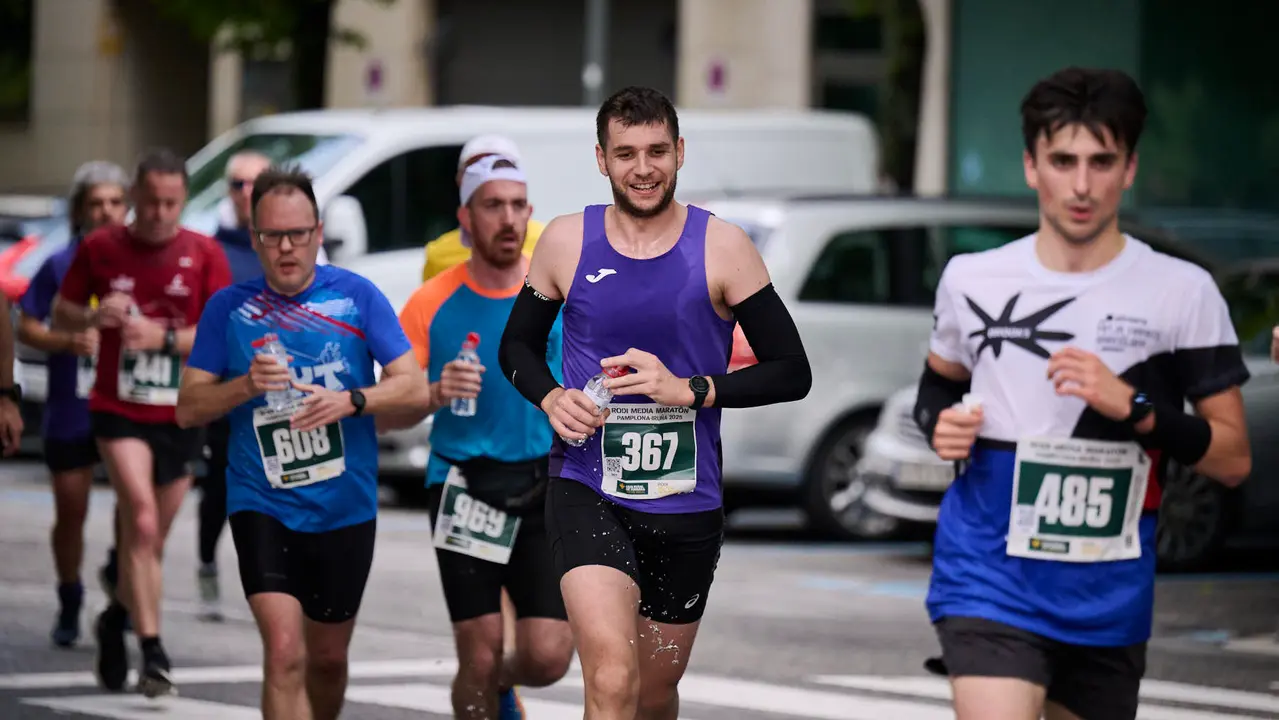 41 Media Maratón de Pamplona con la participación de más de mil personas. PABLO LASAOSA