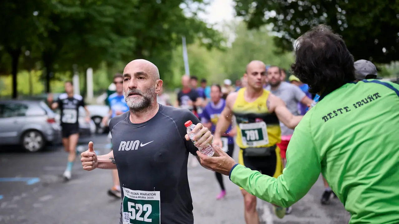 41 Media Maratón de Pamplona con la participación de más de mil personas. PABLO LASAOSA