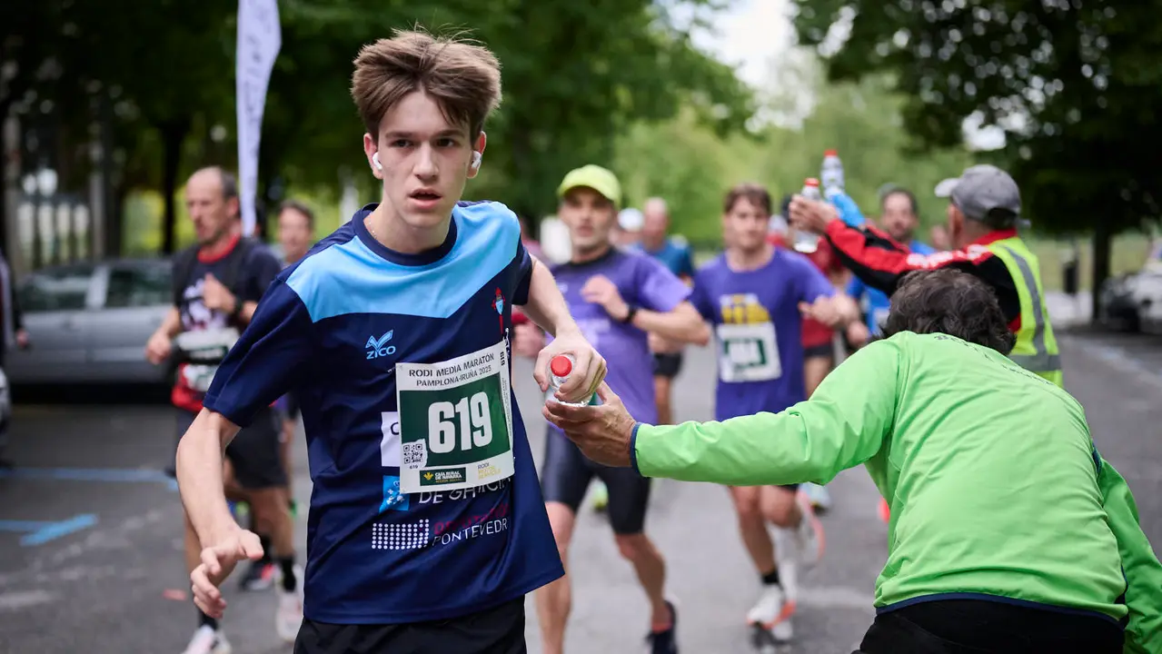 41 Media Maratón de Pamplona con la participación de más de mil personas. PABLO LASAOSA