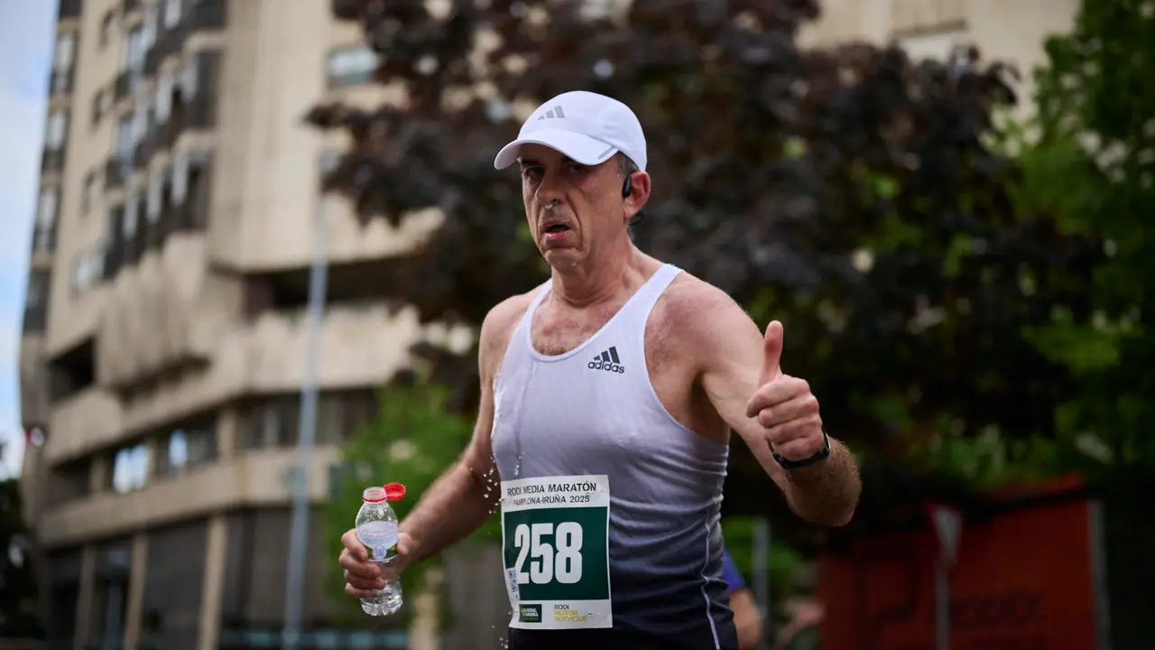 41 Media Maratón de Pamplona con la participación de más de mil personas. PABLO LASAOSA