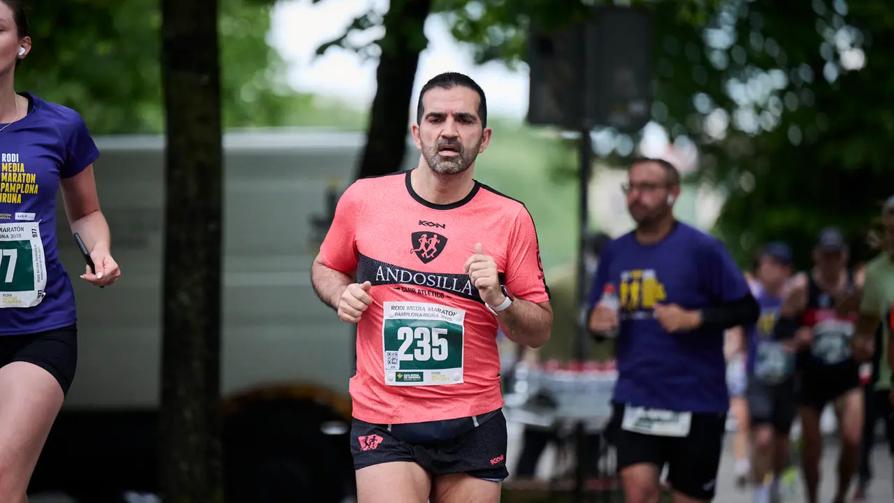 41 Media Maratón de Pamplona con la participación de más de mil personas. PABLO LASAOSA