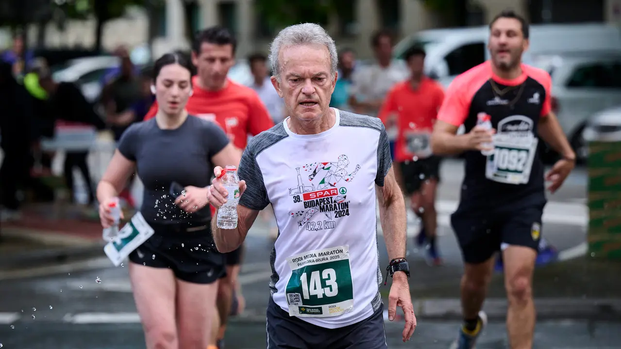 41 Media Maratón de Pamplona con la participación de más de mil personas. PABLO LASAOSA