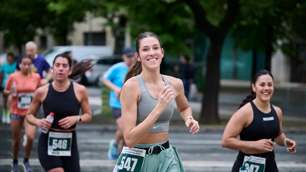41 Media Maratón de Pamplona con la participación de más de mil personas. PABLO LASAOSA