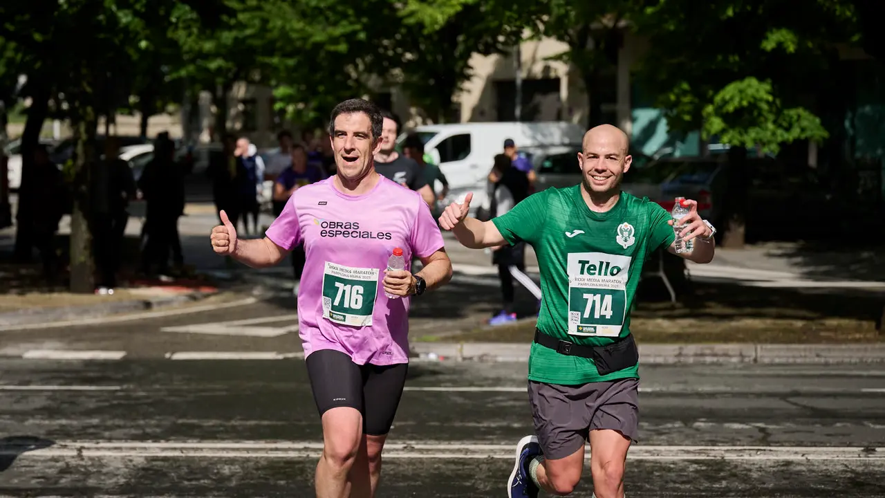 41 Media Maratón de Pamplona con la participación de más de mil personas. PABLO LASAOSA