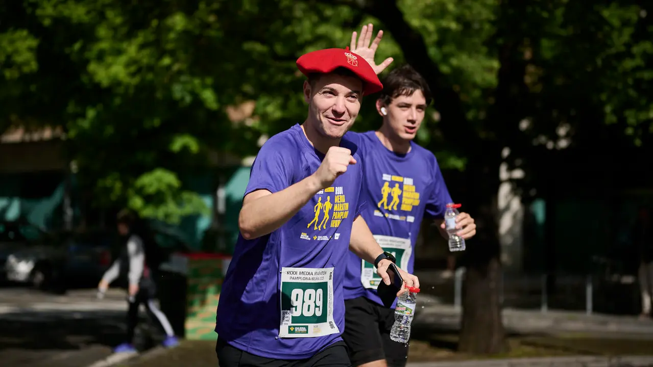 41 Media Maratón de Pamplona con la participación de más de mil personas. PABLO LASAOSA