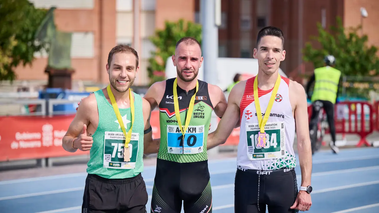 41 Media Maratón de Pamplona con la participación de más de mil personas. PABLO LASAOSA