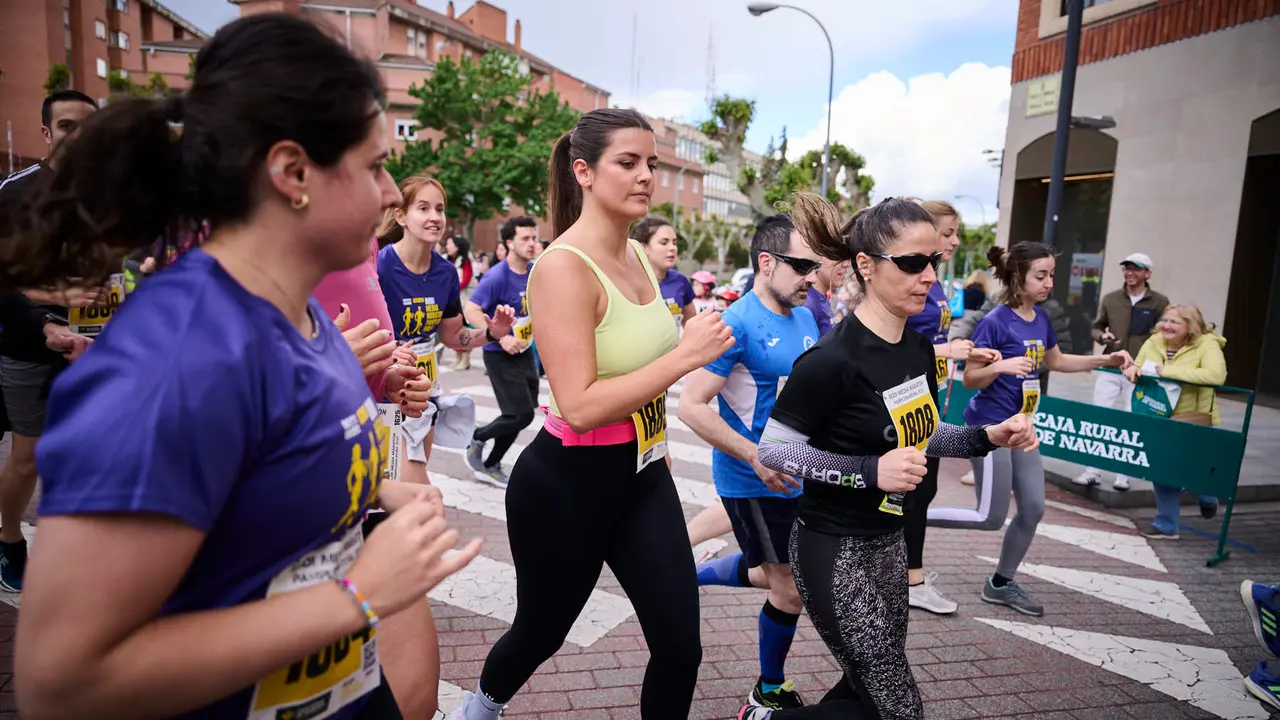 Carrera de 5 kilómetros de la 41 Media Maratón de Pamplona. PABLO LASAOSA