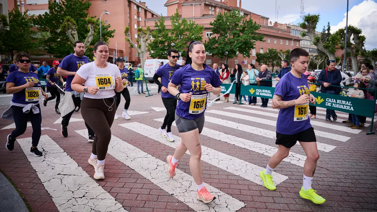 Carrera de 5 kilómetros de la 41 Media Maratón de Pamplona. PABLO LASAOSA