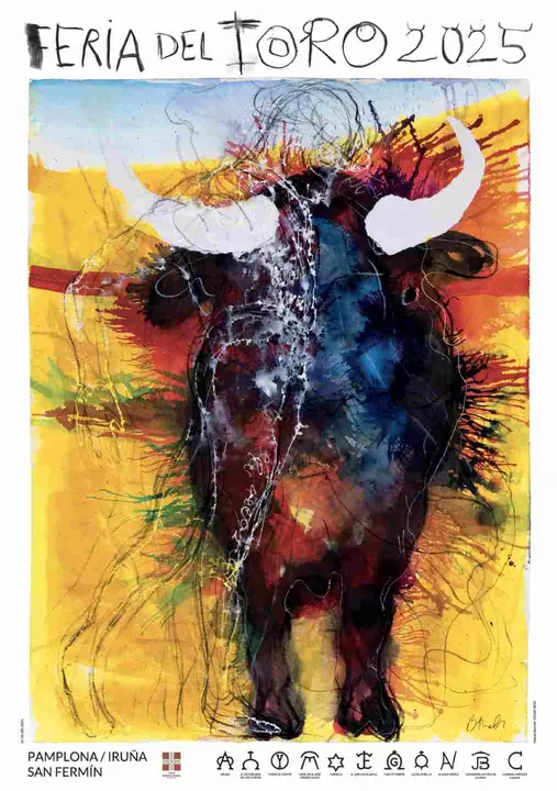 Cartel de la Feria del Toro de 2025. NAVARRA.COM