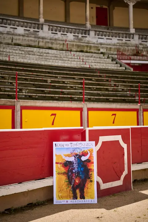 Presentación del cartel de la Feria del Toro 2025 de San Fermín a cargo de Miquel Barceló. PABLO LASAOSA