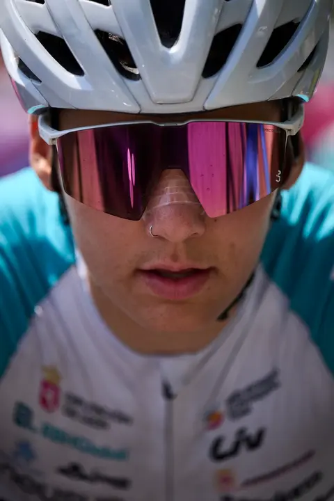Dieciocho equipos participan en la 'Navarra Women’s Elite Classic 2025' con salida y meta en Pamplona. PABLO LASAOSA
