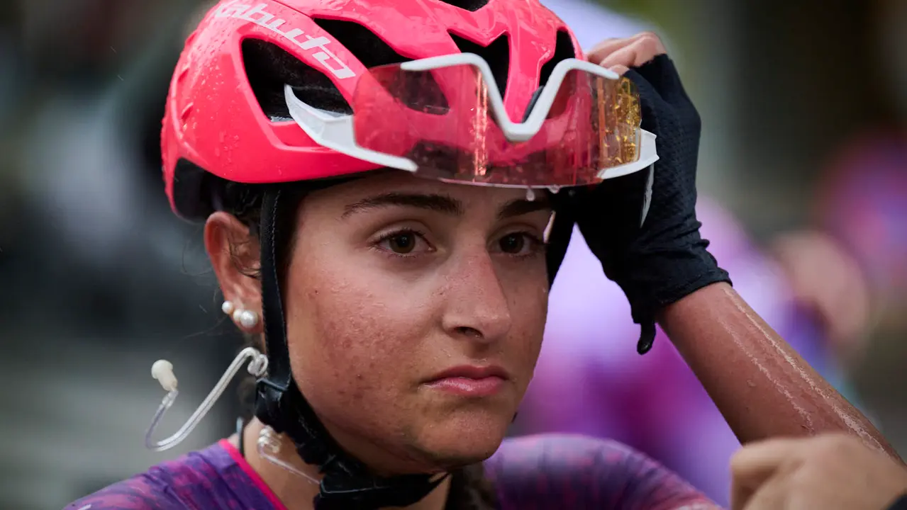 Dieciocho equipos participan en la 'Navarra Women’s Elite Classic 2025' con salida y meta en Pamplona. PABLO LASAOSA