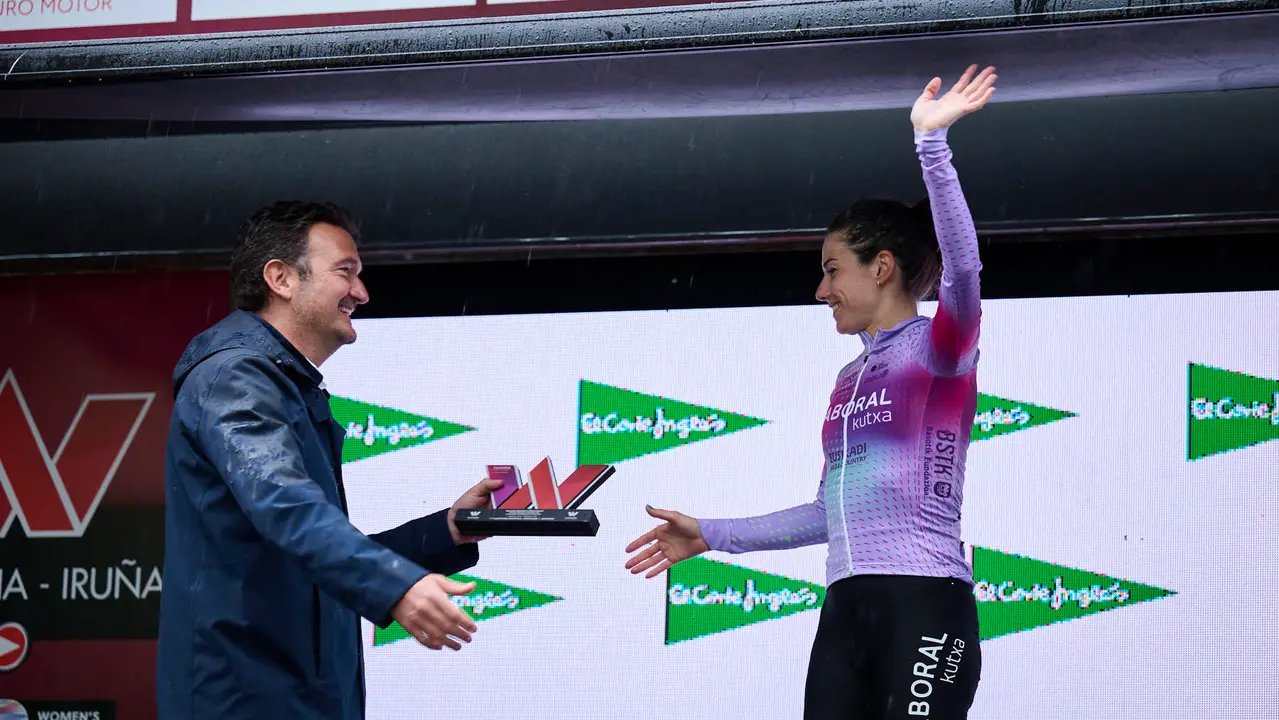 Dieciocho equipos participan en la 'Navarra Women’s Elite Classic 2025' con salida y meta en Pamplona. PABLO LASAOSA
