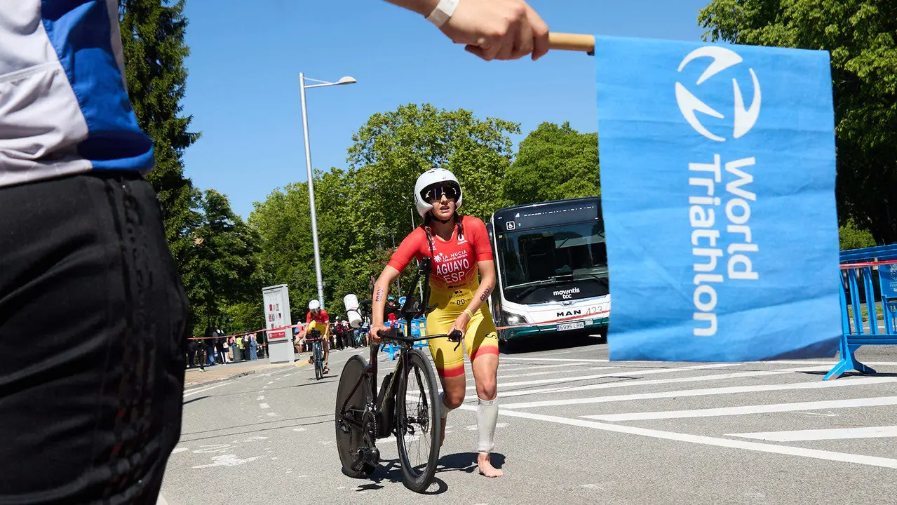 X edición de la Half Triathlon Pamplona-Iruña, que además este año ha sido también el Campeonato de Europa de Triatlón de Media Distancia, con la victoria del español Guillem Montiel en categoría masculina y la polaca Marta Lagownik en categoría femenina. IÑIGO ALZUGARAY