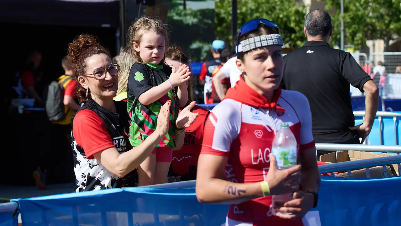 X edición de la Half Triathlon Pamplona-Iruña, que además este año ha sido también el Campeonato de Europa de Triatlón de Media Distancia, con la victoria del español Guillem Montiel en categoría masculina y la polaca Marta Lagownik en categoría femenina. IÑIGO ALZUGARAY