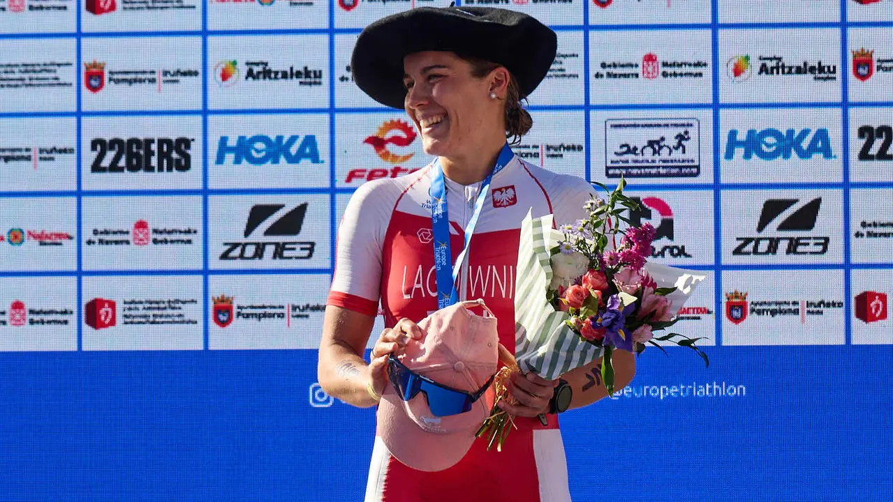X edición de la Half Triathlon Pamplona-Iruña, que además este año ha sido también el Campeonato de Europa de Triatlón de Media Distancia, con la victoria del español Guillem Montiel en categoría masculina y la polaca Marta Lagownik en categoría femenina. IÑIGO ALZUGARAY