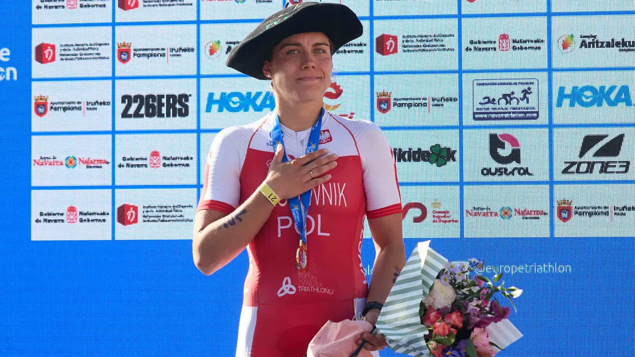 X edición de la Half Triathlon Pamplona-Iruña, que además este año ha sido también el Campeonato de Europa de Triatlón de Media Distancia, con la victoria del español Guillem Montiel en categoría masculina y la polaca Marta Lagownik en categoría femenina. IÑIGO ALZUGARAY