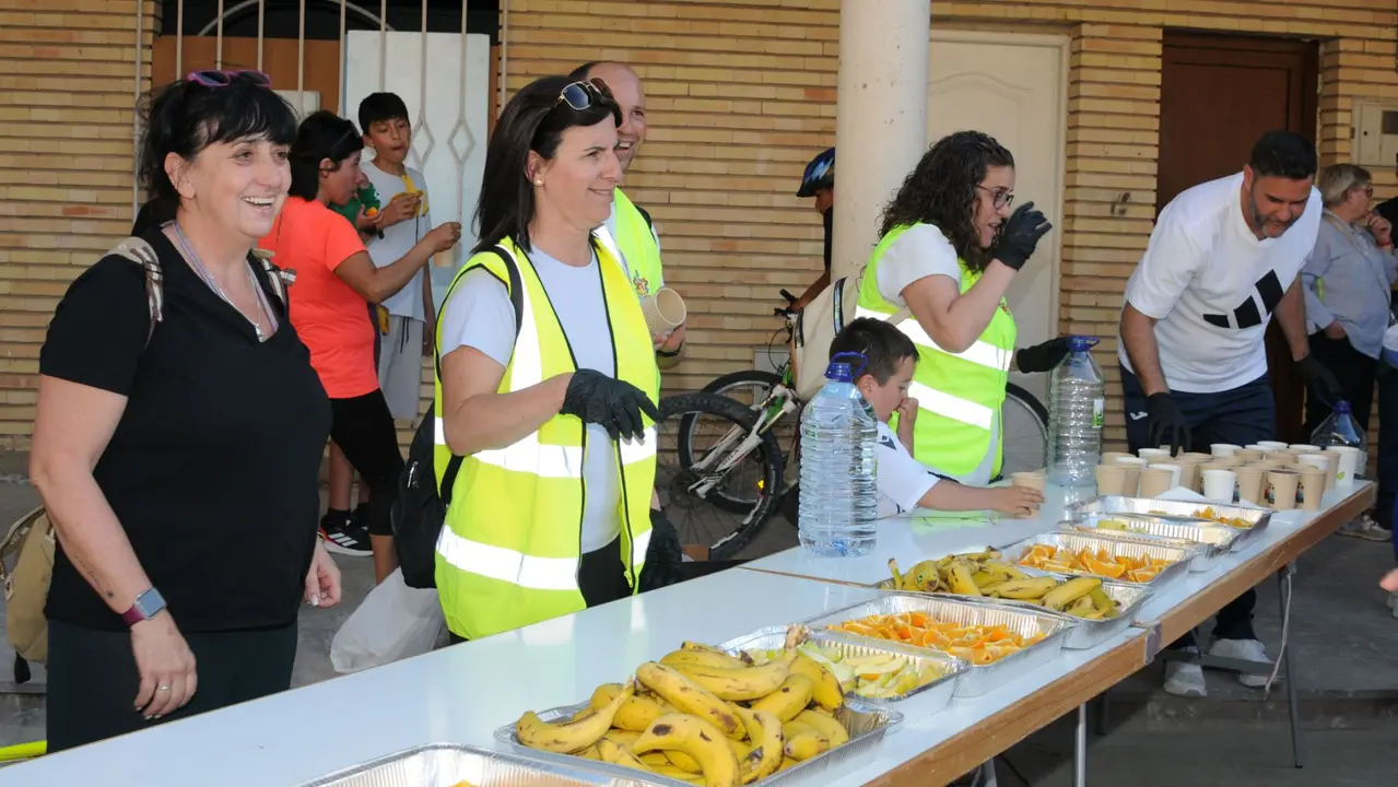 Celebración del Día de la Bicicleta en Caparroso. AMAYA LUQUI