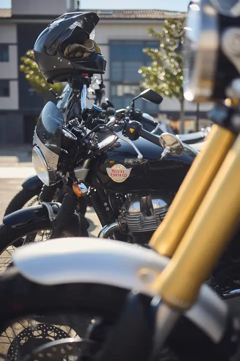 Ruta motera The Distinguished Gentleman's Ride Navarra 2025. PABLO LASAOSA