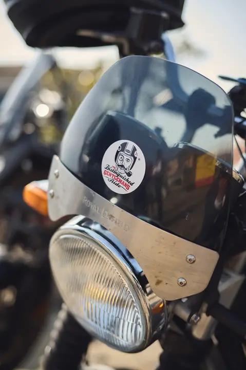 Ruta motera The Distinguished Gentleman's Ride Navarra 2025. PABLO LASAOSA
