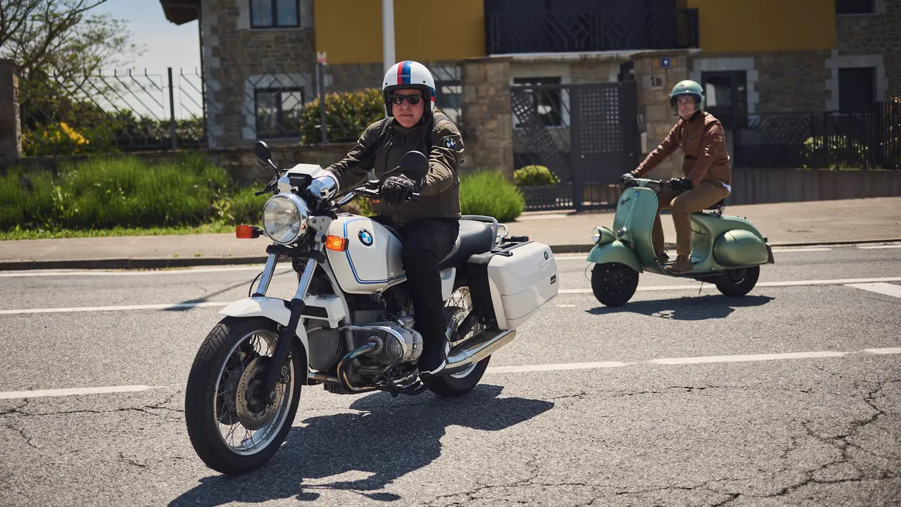 Ruta motera The Distinguished Gentleman's Ride Navarra 2025. PABLO LASAOSA