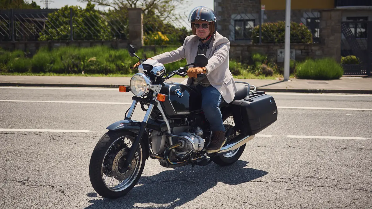 Ruta motera The Distinguished Gentleman's Ride Navarra 2025. PABLO LASAOSA