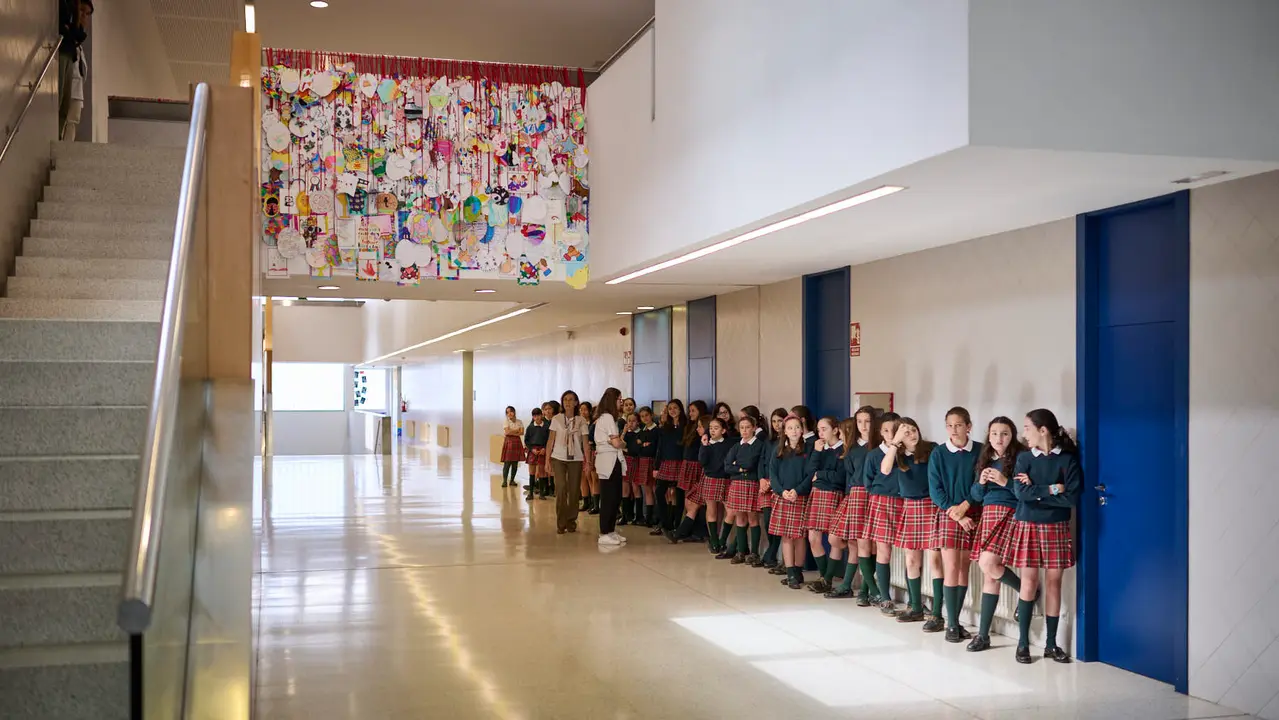 Inauguración de la segunda exposición de + Gallery titulada Spes, una muestra de arte inspirada en el Jubileo. PABLO LASAOSA