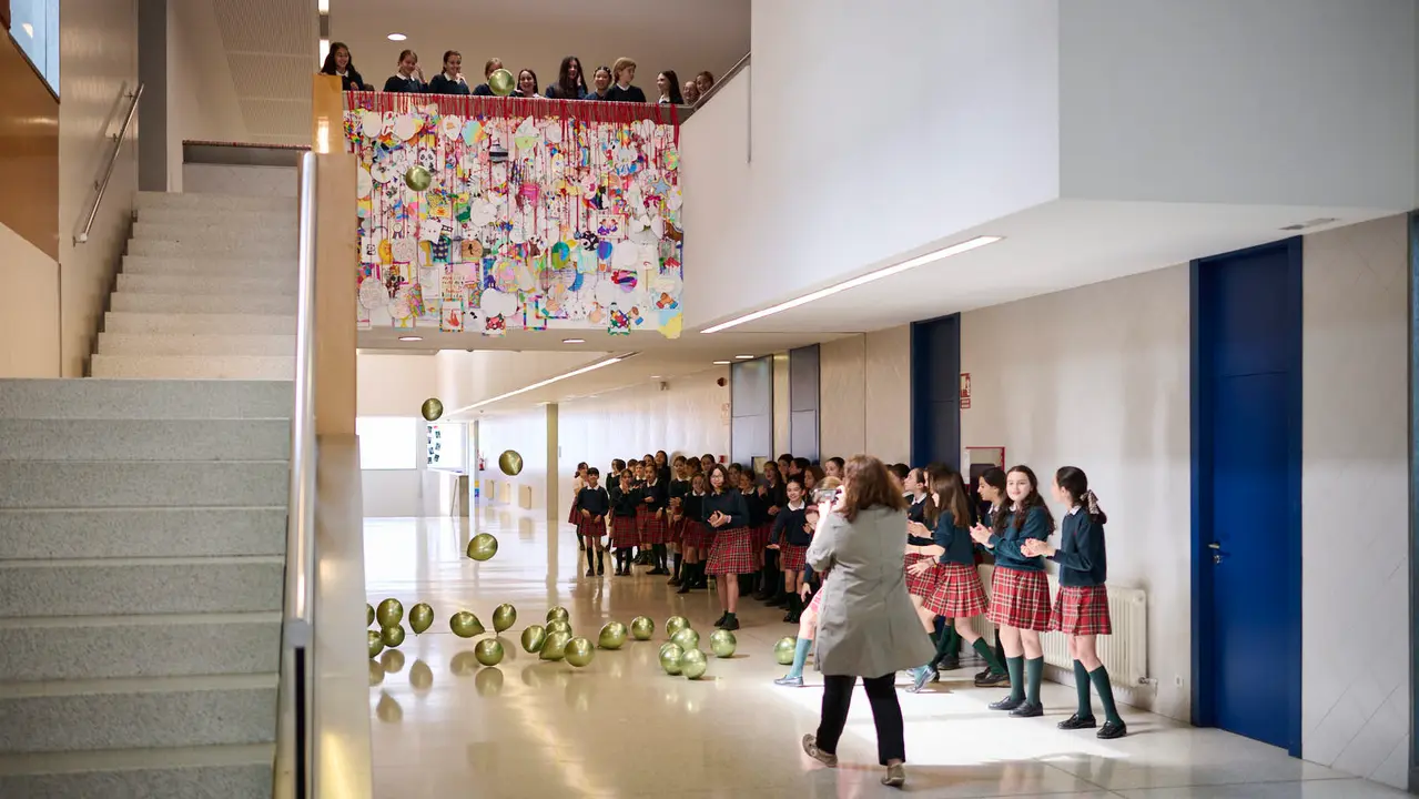 Inauguración de la segunda exposición de + Gallery titulada Spes, una muestra de arte inspirada en el Jubileo. PABLO LASAOSA