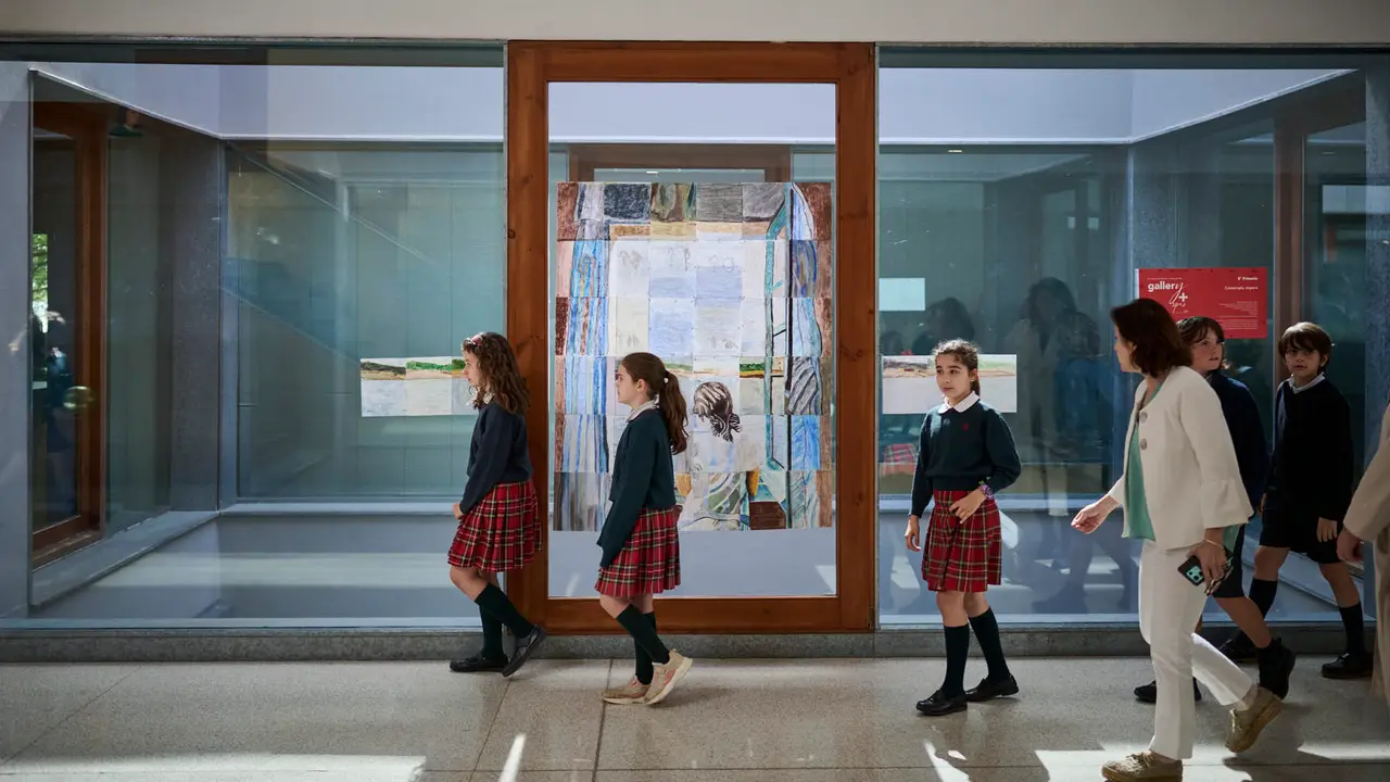 Inauguración de la segunda exposición de + Gallery titulada Spes, una muestra de arte inspirada en el Jubileo. PABLO LASAOSA