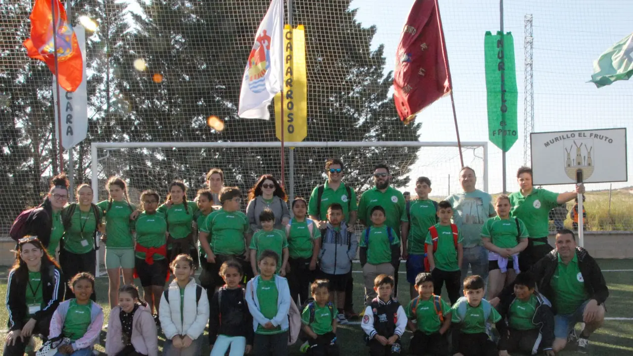 Olimpiadas escolares en Caparroso. AMAYA LUQUI