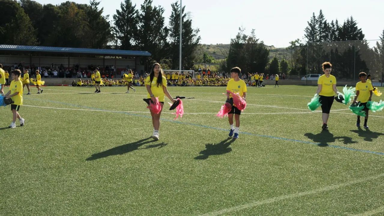 Olimpiadas escolares en Caparroso. AMAYA LUQUI