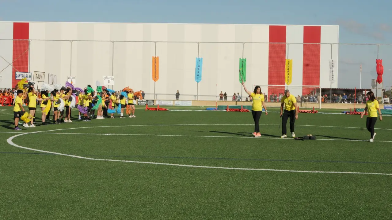 Olimpiadas escolares en Caparroso. AMAYA LUQUI