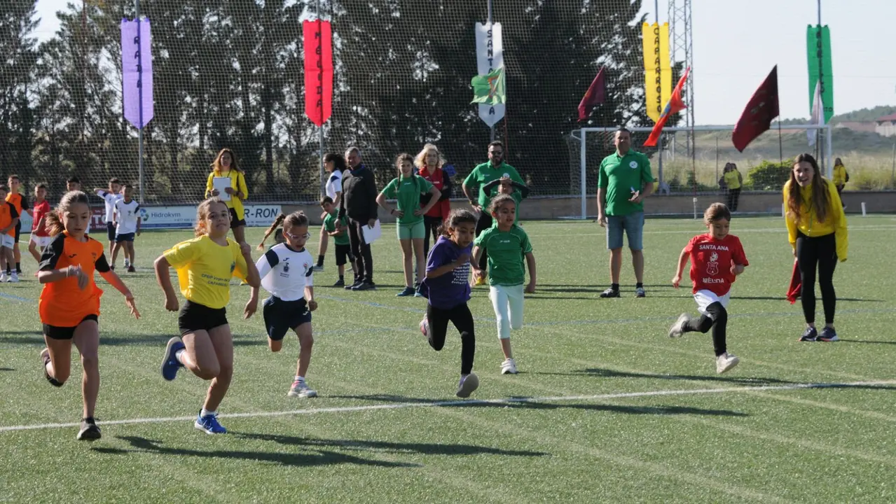 Olimpiadas escolares en Caparroso. AMAYA LUQUI