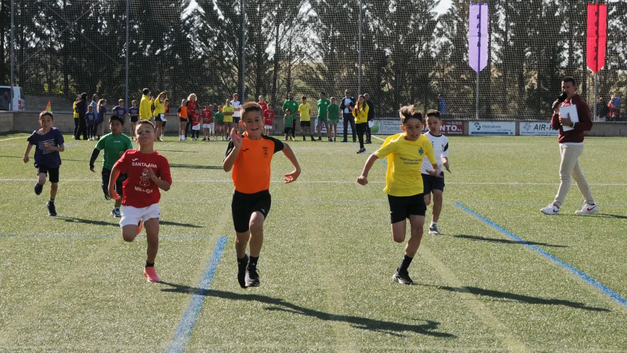 Olimpiadas escolares en Caparroso. AMAYA LUQUI