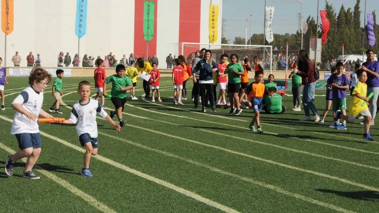 Olimpiadas escolares en Caparroso. AMAYA LUQUI