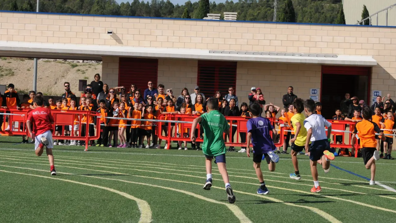 Olimpiadas escolares en Caparroso. AMAYA LUQUI