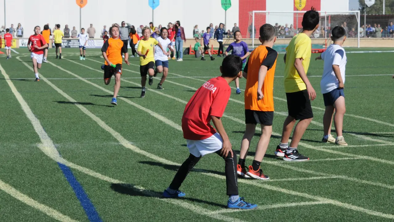 Olimpiadas escolares en Caparroso. AMAYA LUQUI