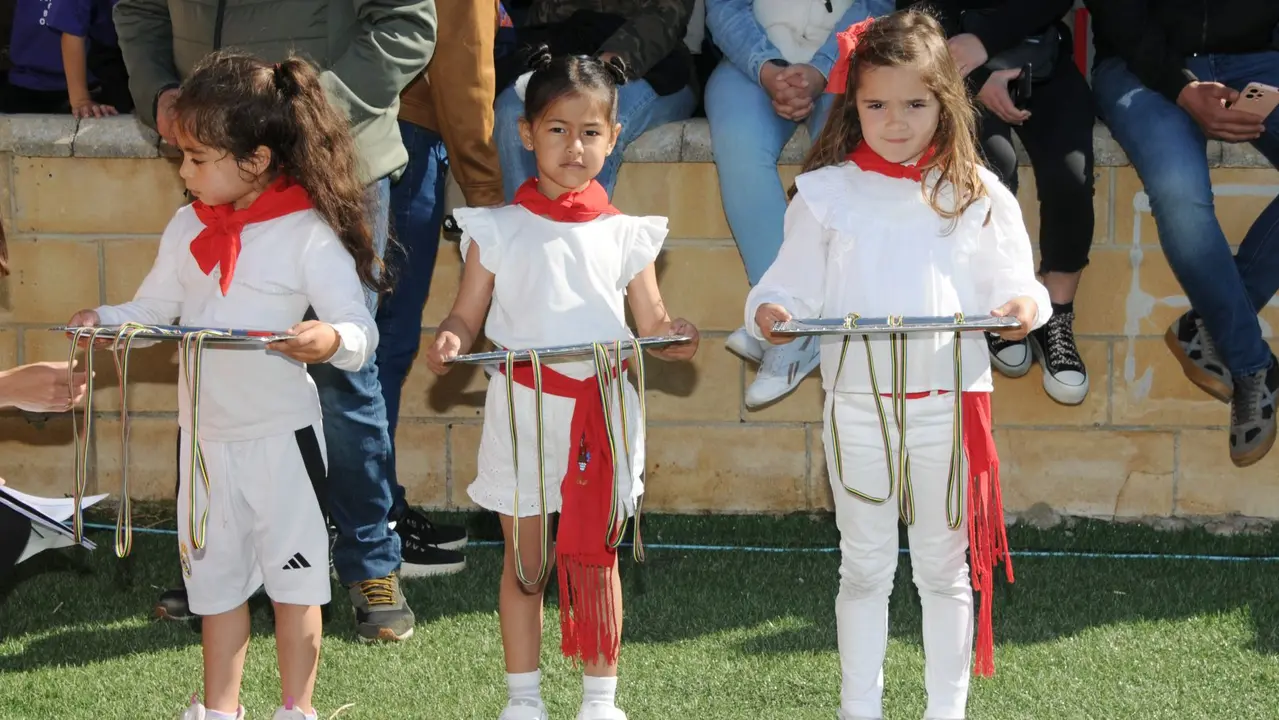 Olimpiadas escolares en Caparroso. AMAYA LUQUI