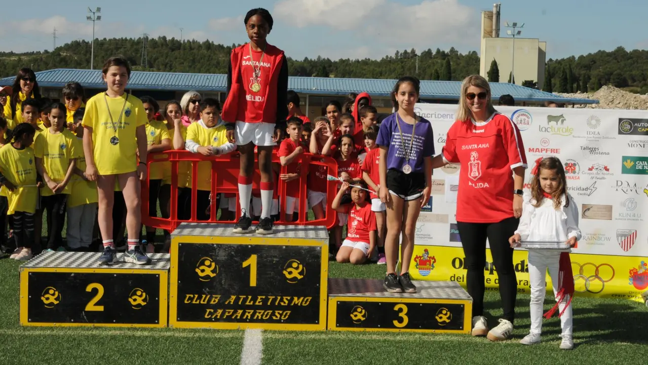 Olimpiadas escolares en Caparroso. AMAYA LUQUI
